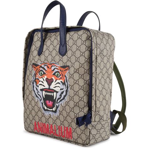 gucci backpack lion|Gucci tiger accessories.